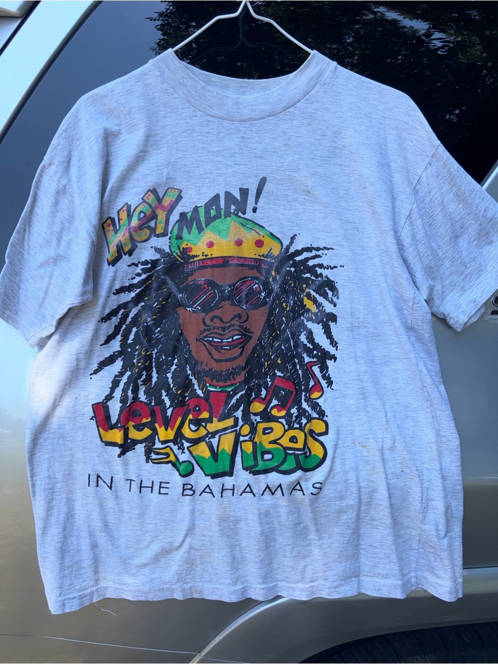 Vintage single stitch Hey Mon! Bahamas shirt